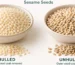 Hulled Vs Unhulled Sesame Seed